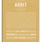 Frame Options | Matte Gold | White Frame, Matted