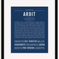 Ardit | Name Art Print