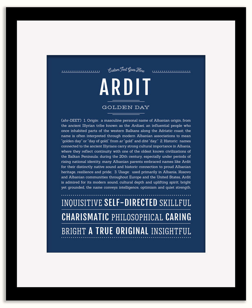 Ardit | Name Art Print