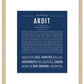 Ardit | Name Art Print