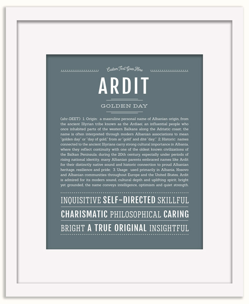 Ardit | Name Art Print