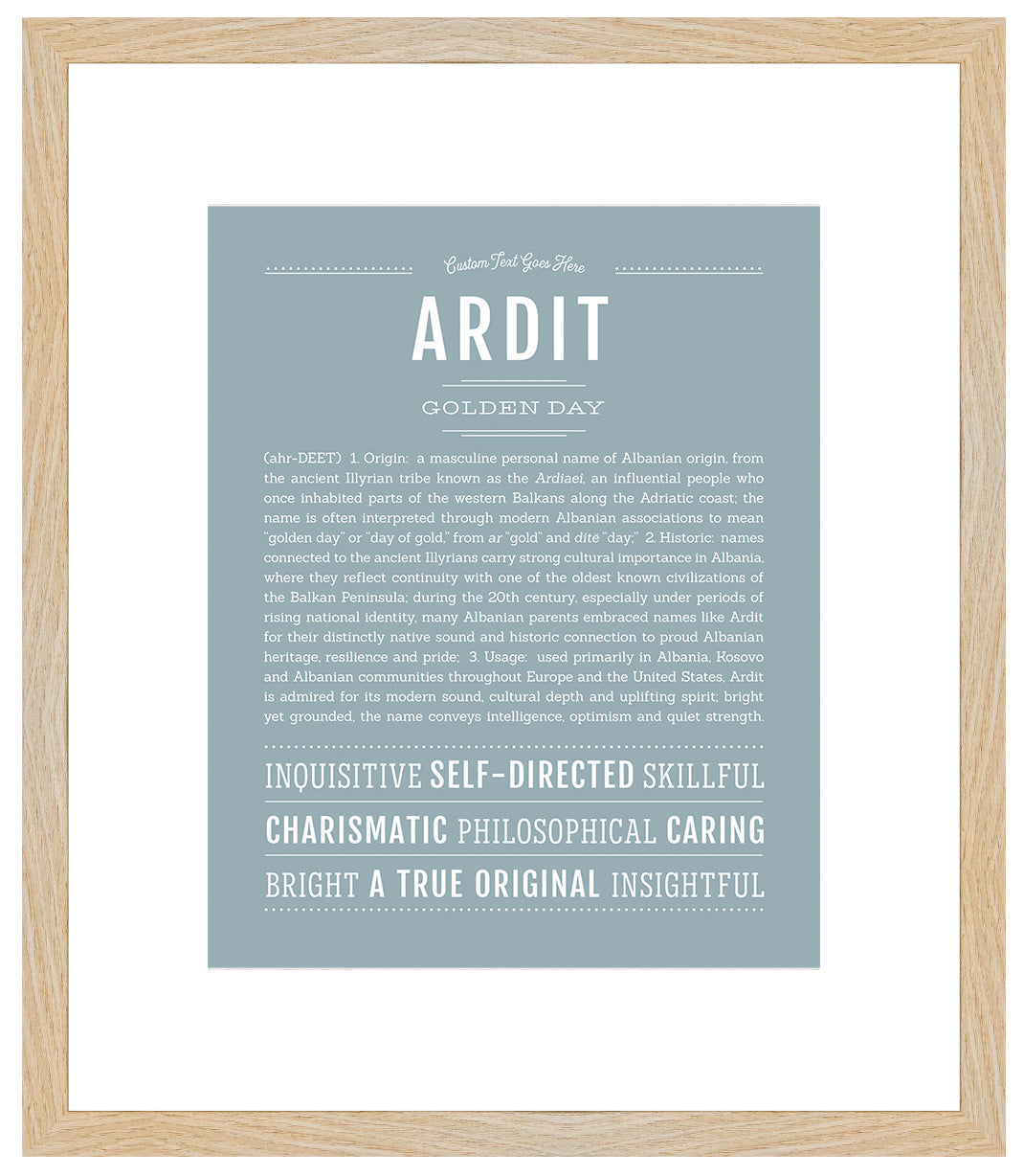 Ardit | Name Art Print