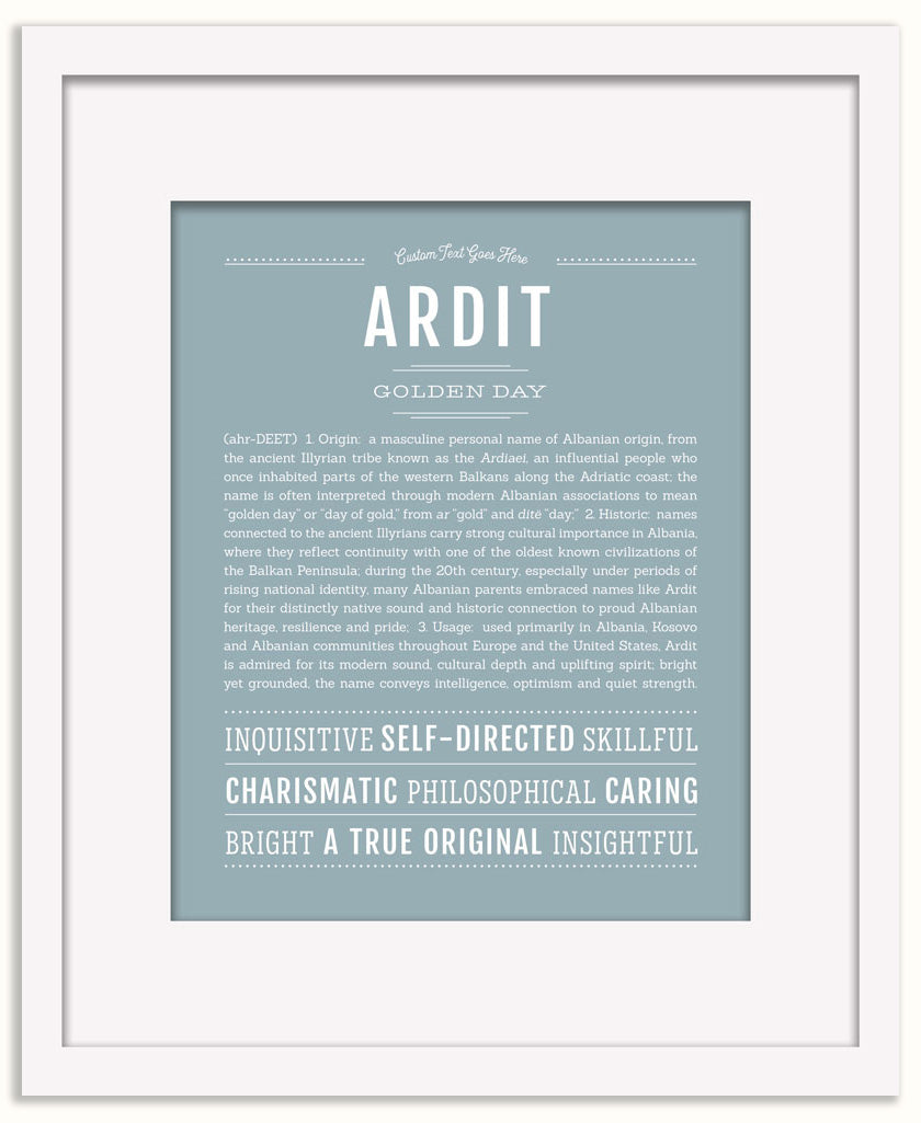 Ardit | Name Art Print