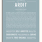 Frame Options | Powder Blue | White Frame, Matted