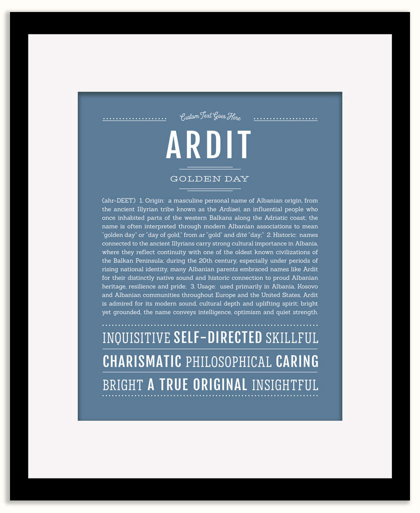 Ardit | Name Art Print
