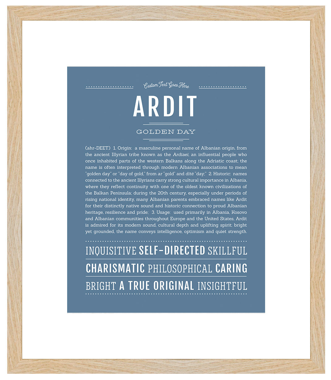Ardit | Name Art Print