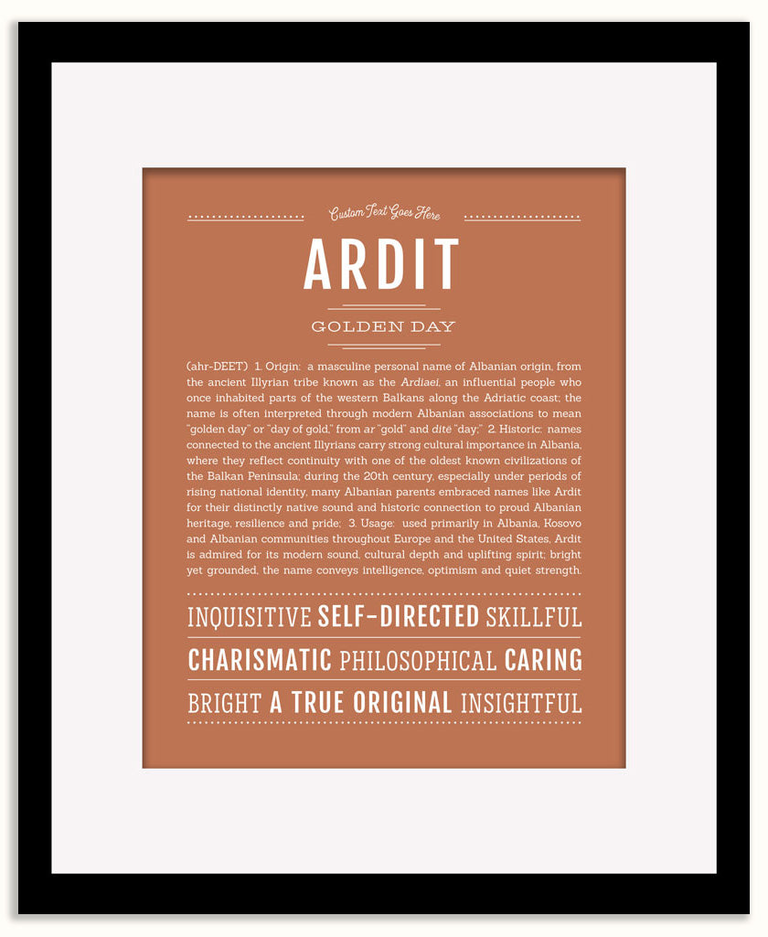 Ardit | Name Art Print