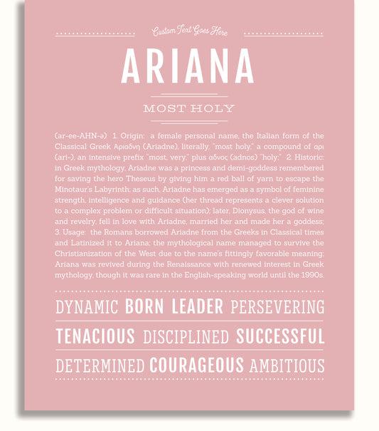 Frame Options | Dusty Rose | No Frame