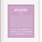 Frame Options | Lilac | White Frame, Matted