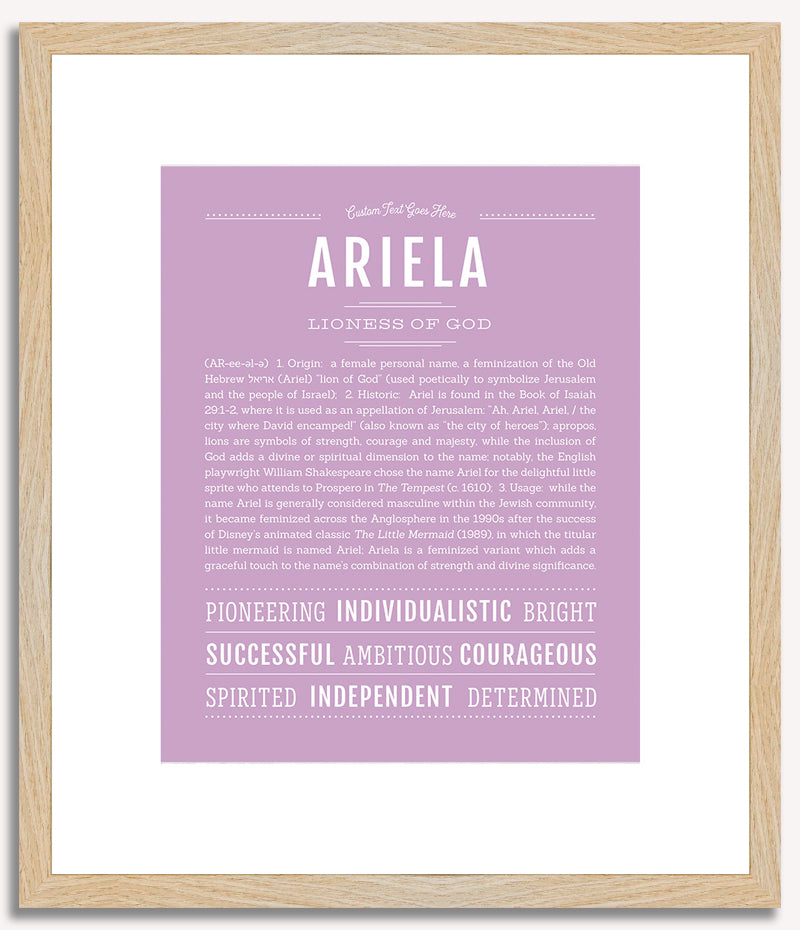 Ariela | Name Art Print