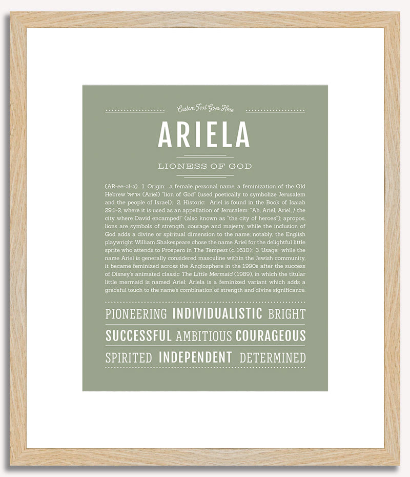 Ariela | Name Art Print