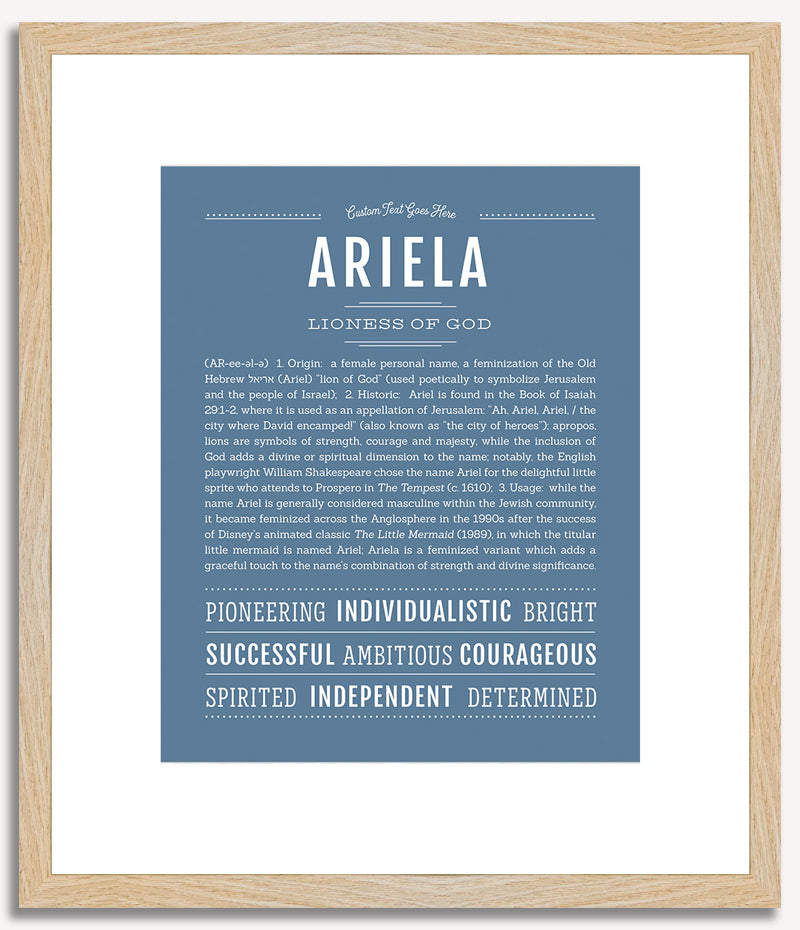 Ariela | Name Art Print