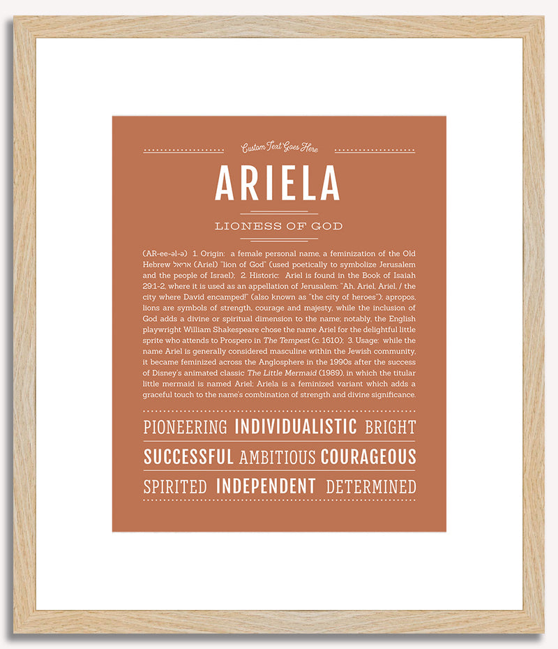 Ariela | Name Art Print