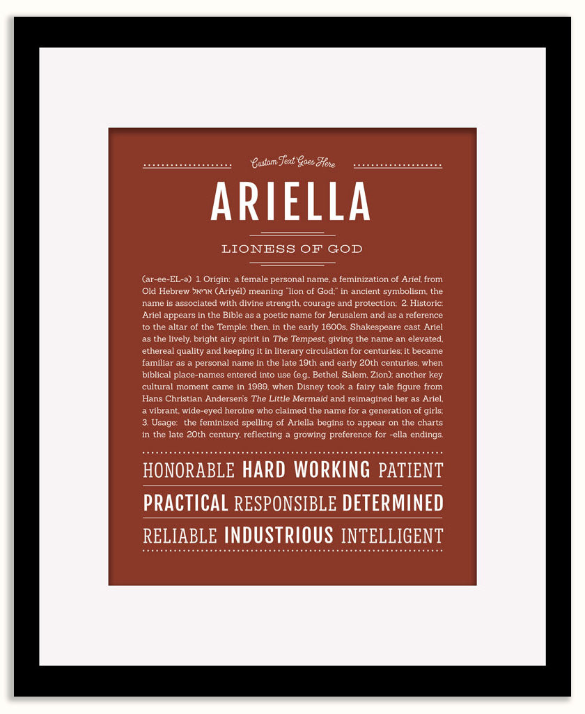 Ariella | Name Art Print