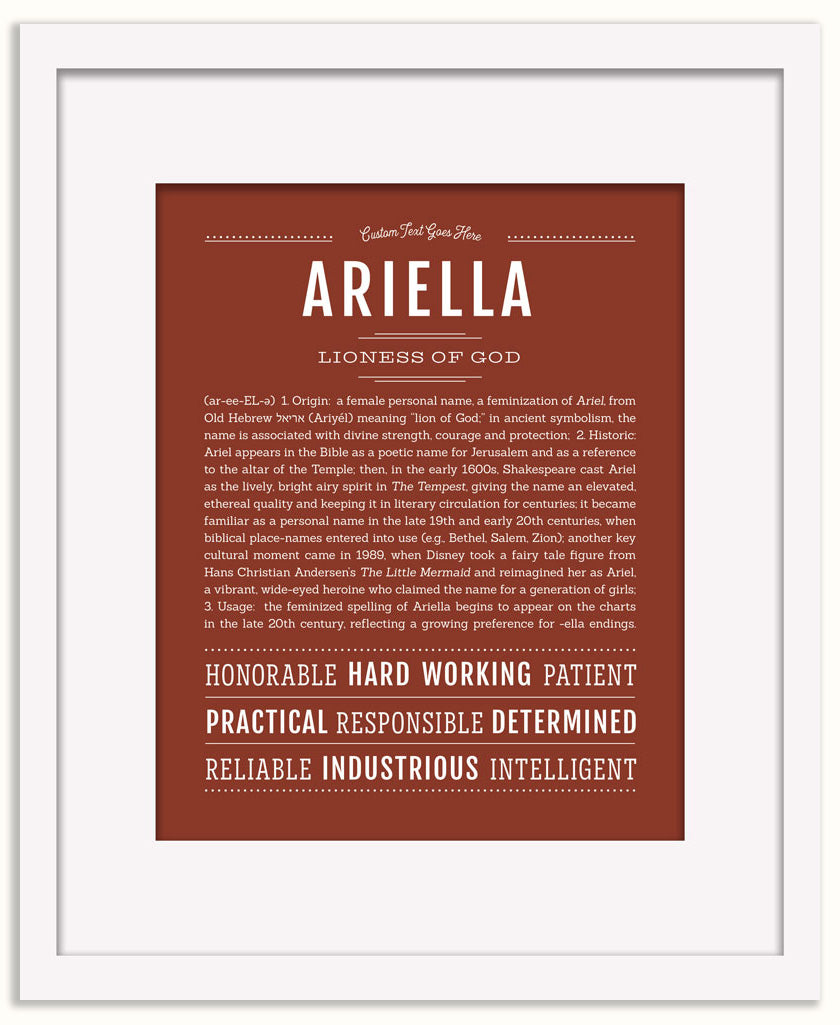 Ariella | Name Art Print