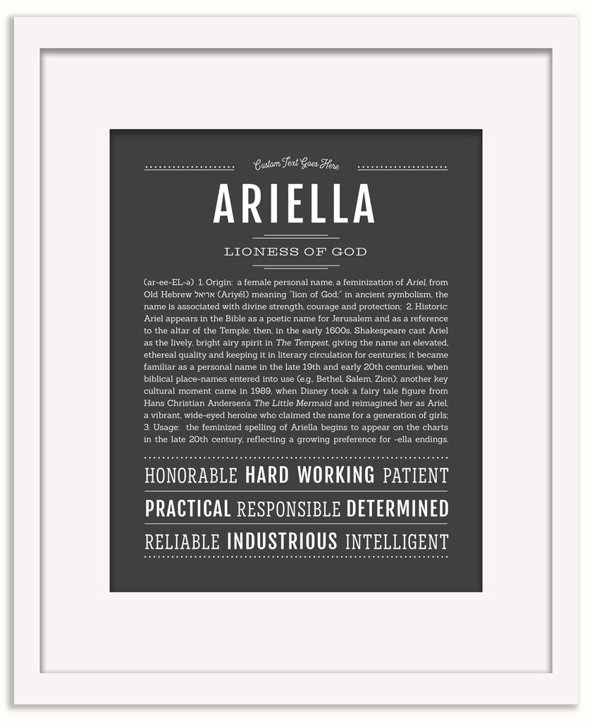 Ariella | Name Art Print