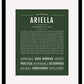 Ariella | Name Art Print