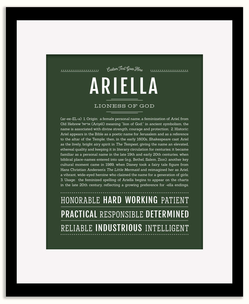 Ariella | Name Art Print