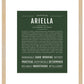 Ariella | Name Art Print