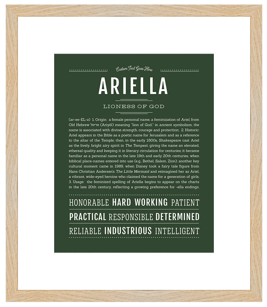 Ariella | Name Art Print