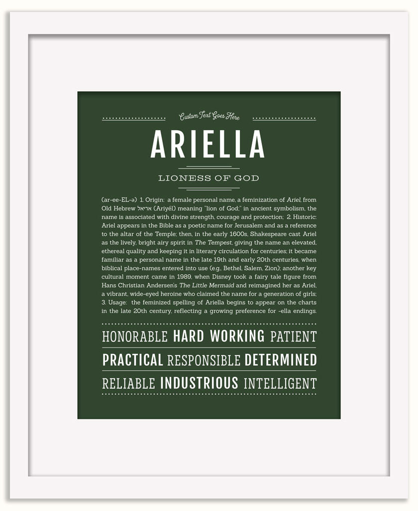 Ariella | Name Art Print