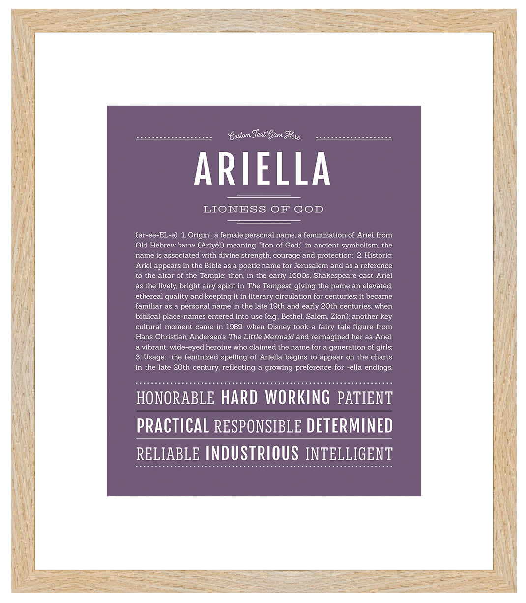 Ariella | Name Art Print