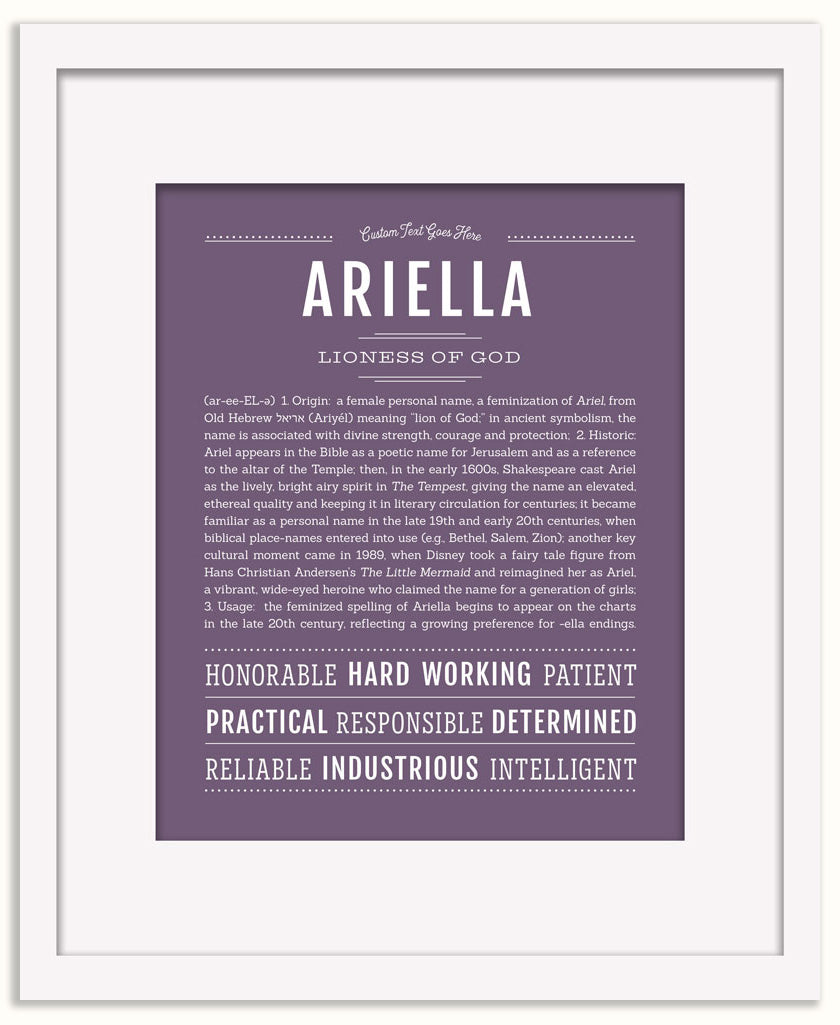 Ariella | Name Art Print