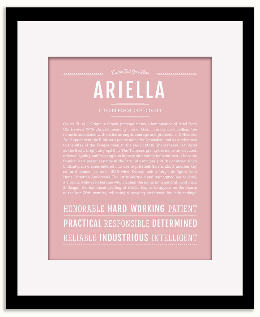 Ariella | Name Art Print
