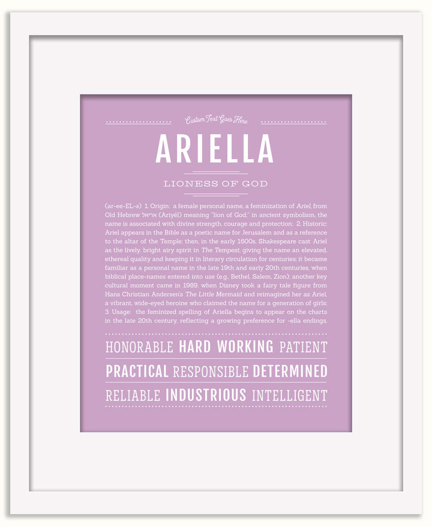 Ariella | Name Art Print