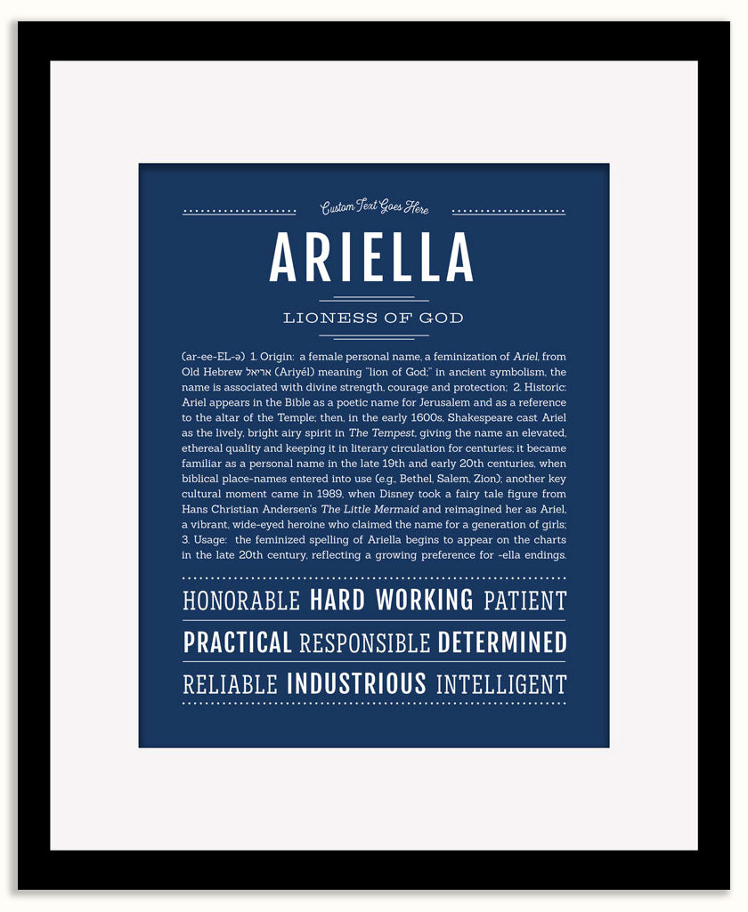 Ariella | Name Art Print