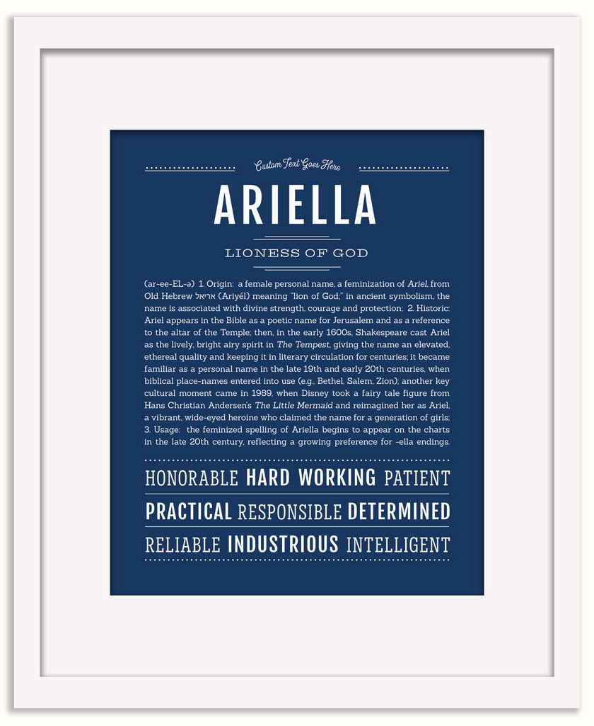 Ariella | Name Art Print