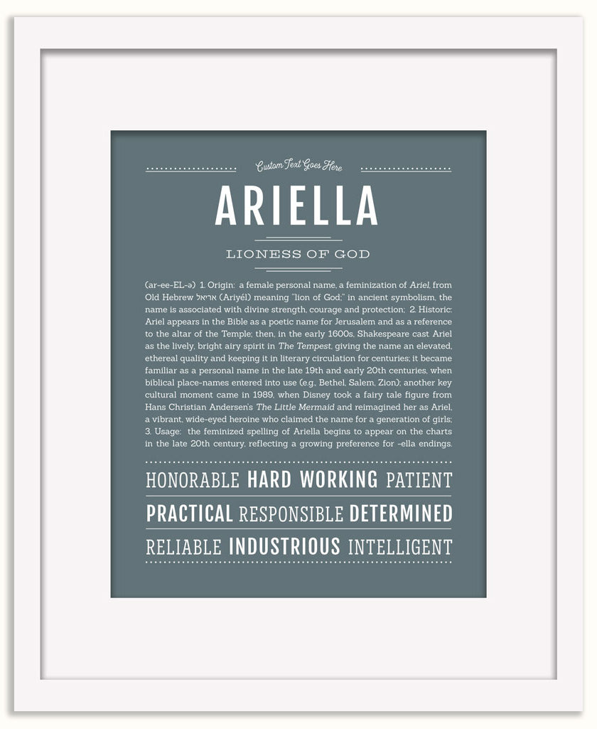 Ariella | Name Art Print