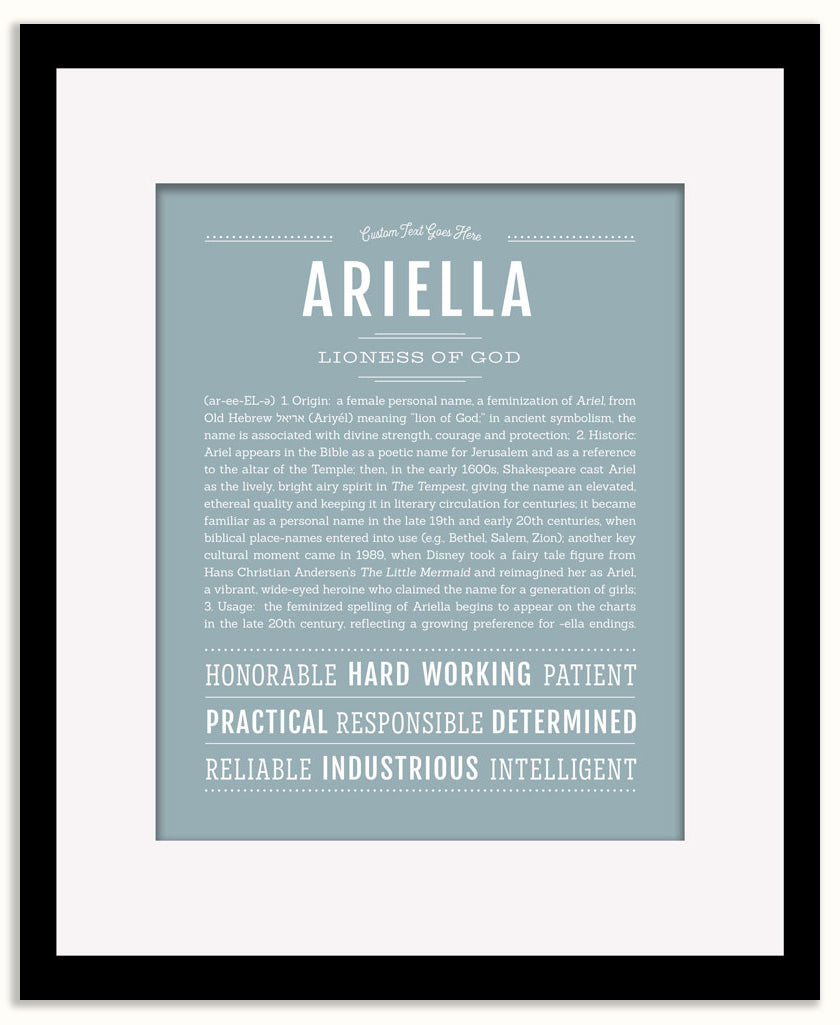 Ariella | Name Art Print