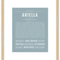 Ariella | Name Art Print
