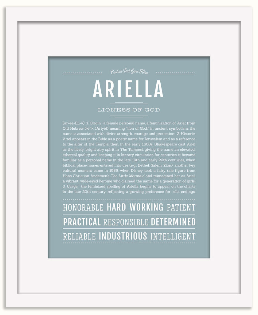 Ariella | Name Art Print