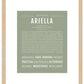 Ariella | Name Art Print