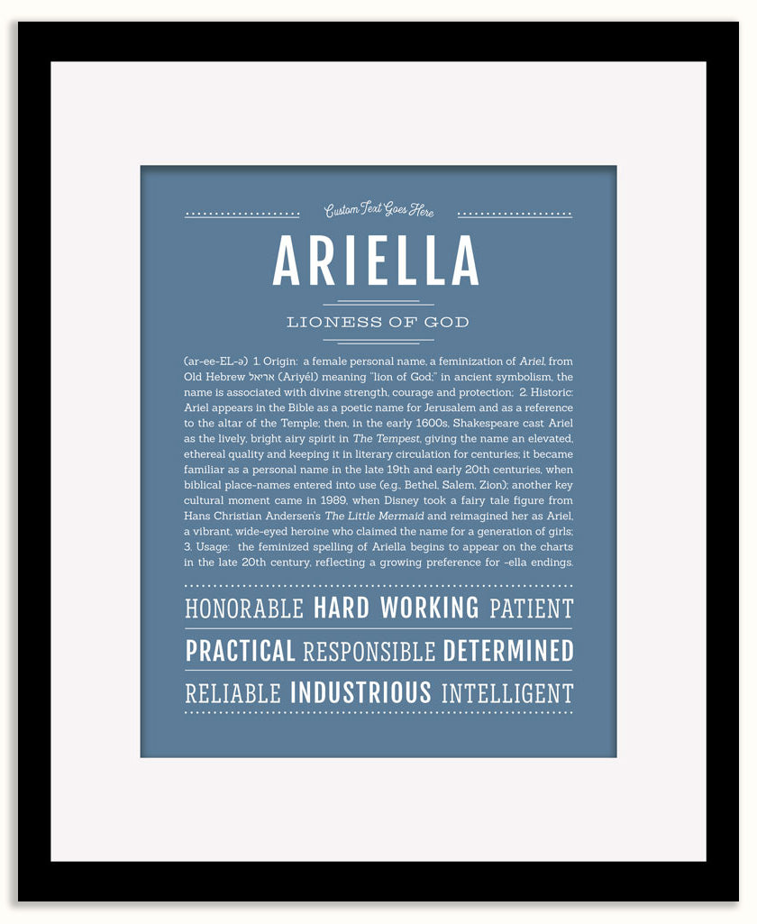 Ariella | Name Art Print