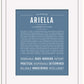 Ariella | Name Art Print