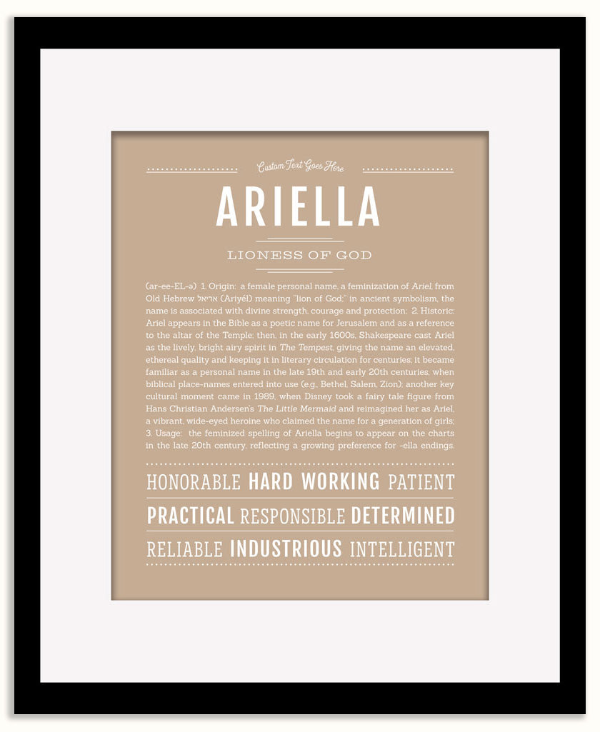 Ariella | Name Art Print
