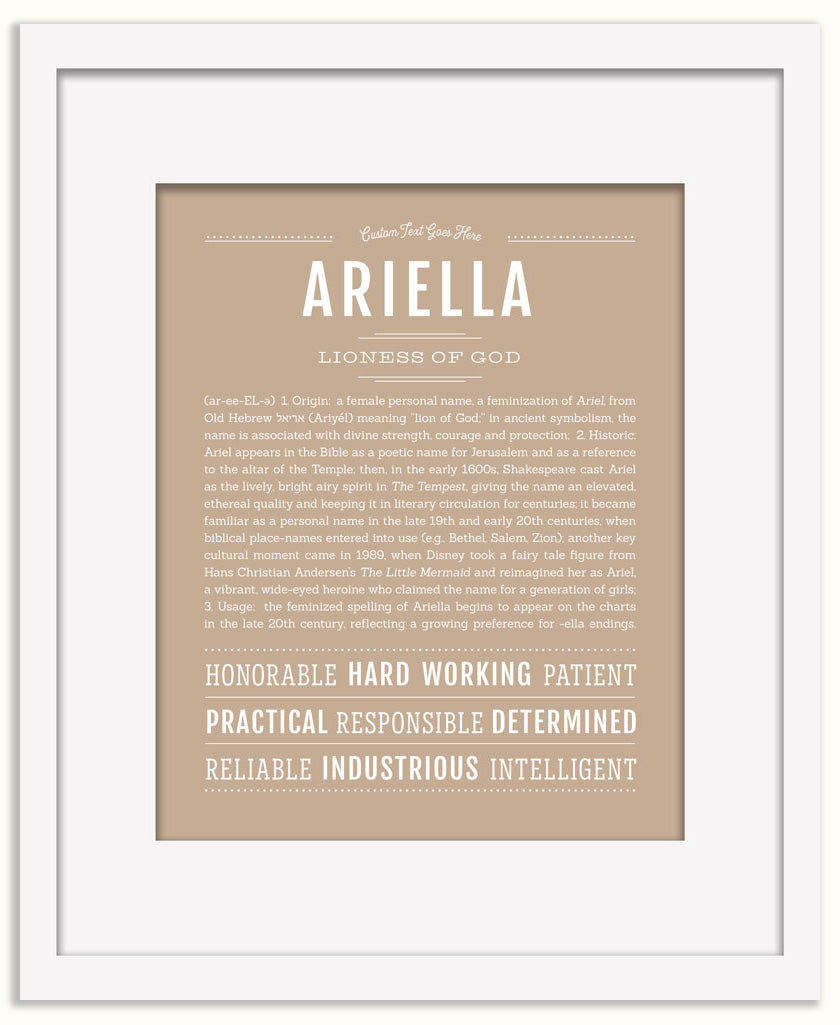 Ariella | Name Art Print