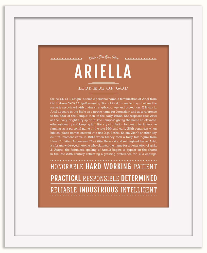 Ariella | Name Art Print