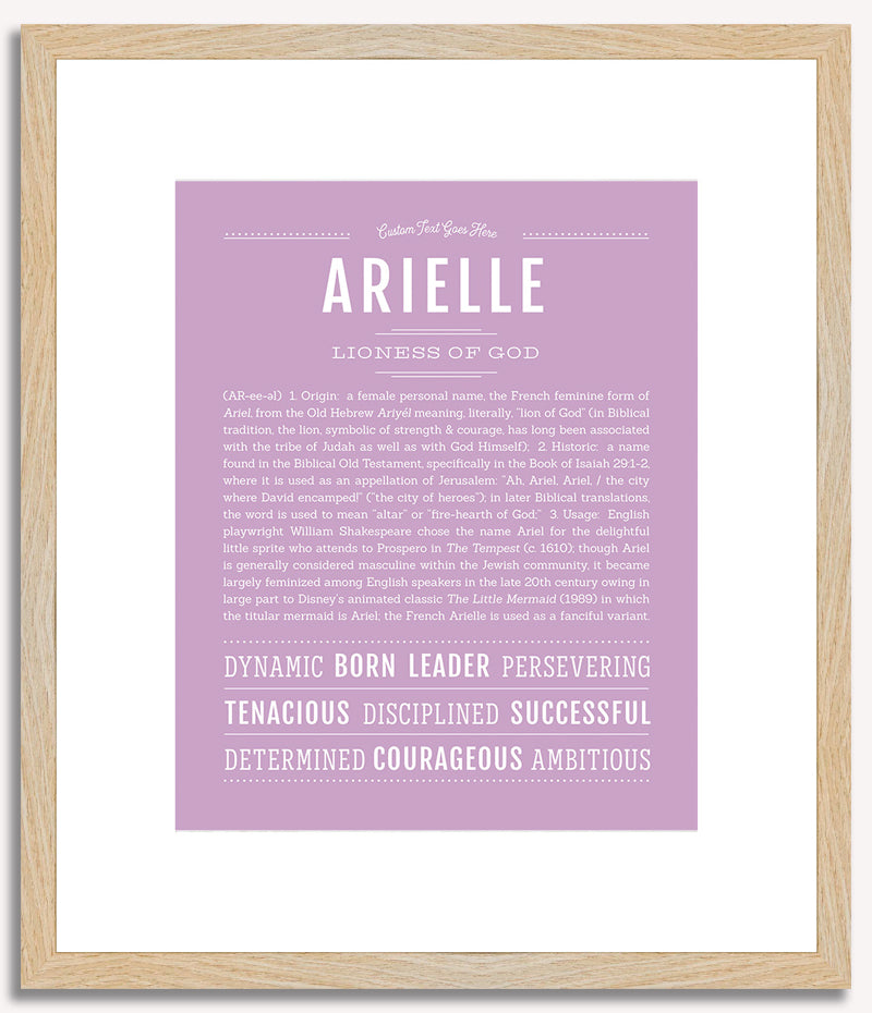 Arielle | Name Art Print