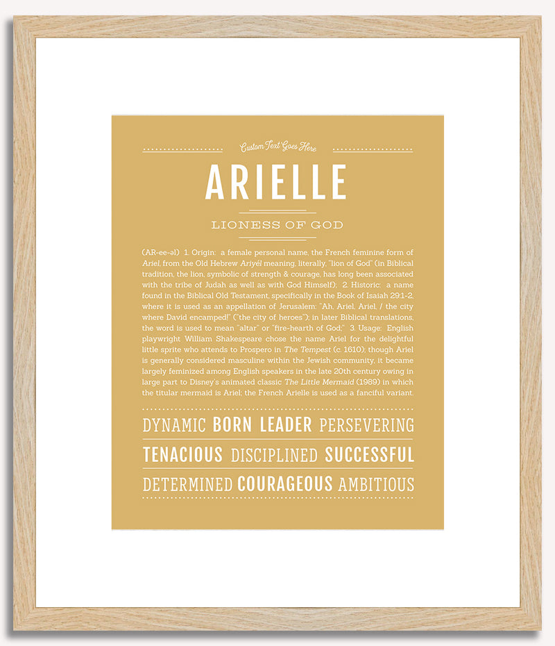 Arielle | Name Art Print