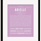 Frame Options | Lilac | Black Frame, Matted