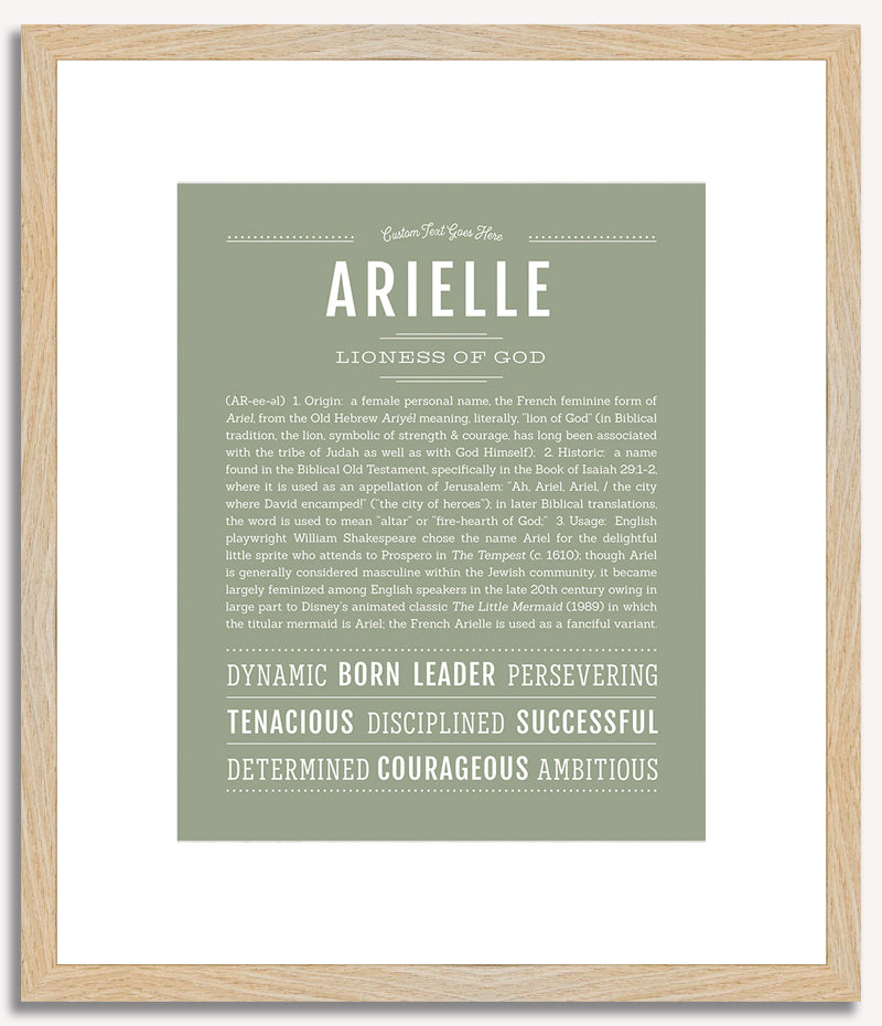 Arielle | Name Art Print