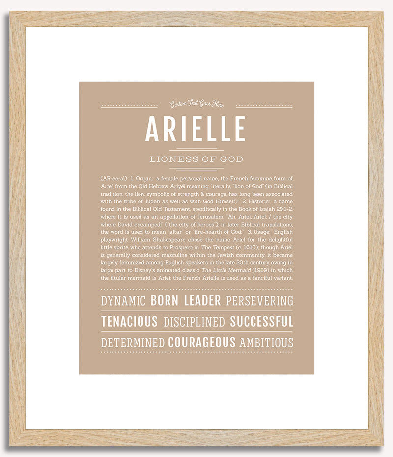 Arielle | Name Art Print