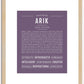 Arik | Name Art Print