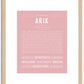 Arik | Name Art Print