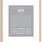 Arik | Name Art Print