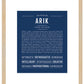 Arik | Name Art Print